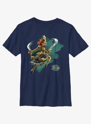 the Legend of Zelda: Tears Kingdom Riju Logo Youth T-Shirt