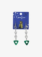 Coraline Stone & Stars Drop Earrings