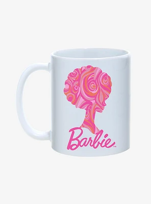 Barbie Retro Swirl Silhouette Mug 11oz