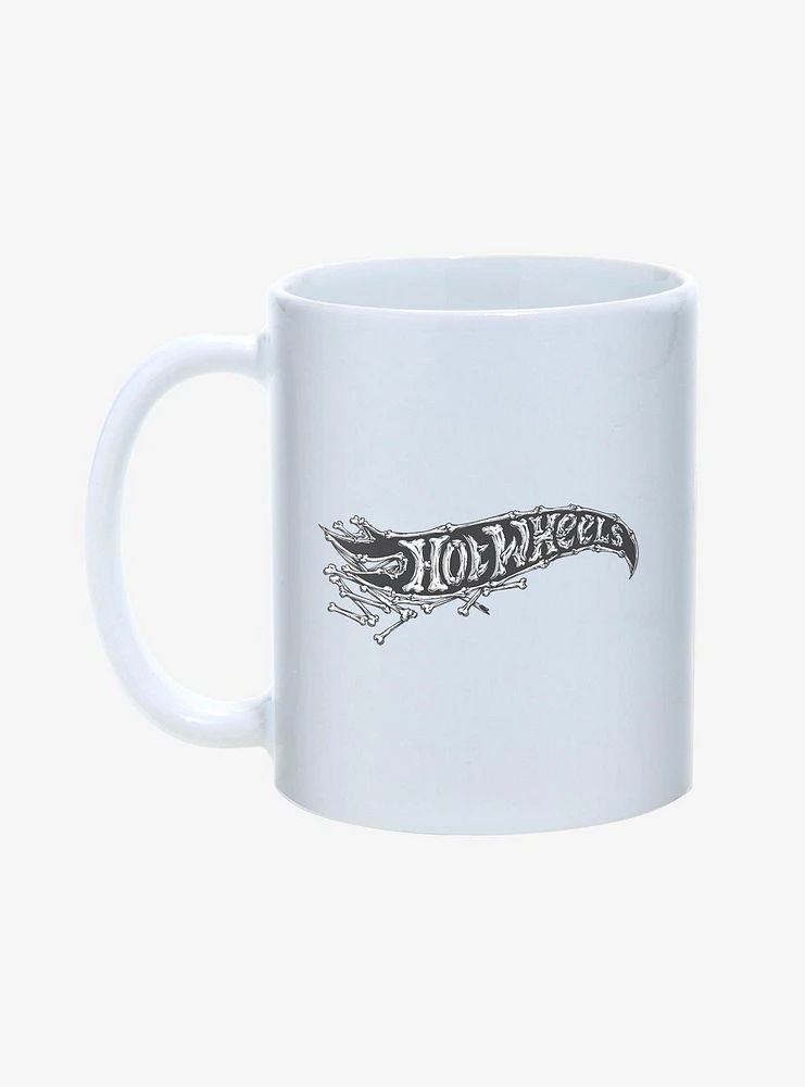 Hot Wheels Bones Flame Logo Mug 11oz