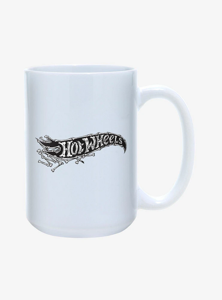 Hot Wheels Bones Flame Logo Mug 15oz