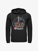 Thundercats Vintage Circle Poster Hoodie