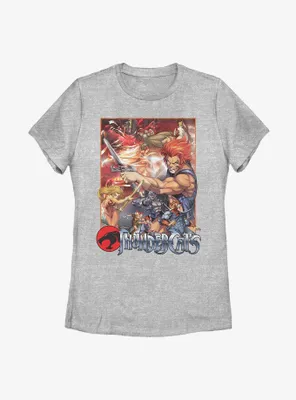 Thundercats Vintage Anime Poster Womens T-Shirt