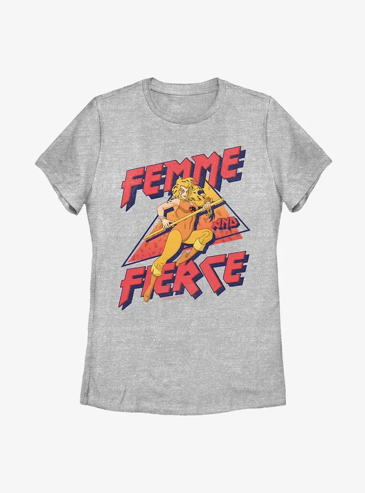 Thundercats Fierce Femme Cheetara Womens T-Shirt