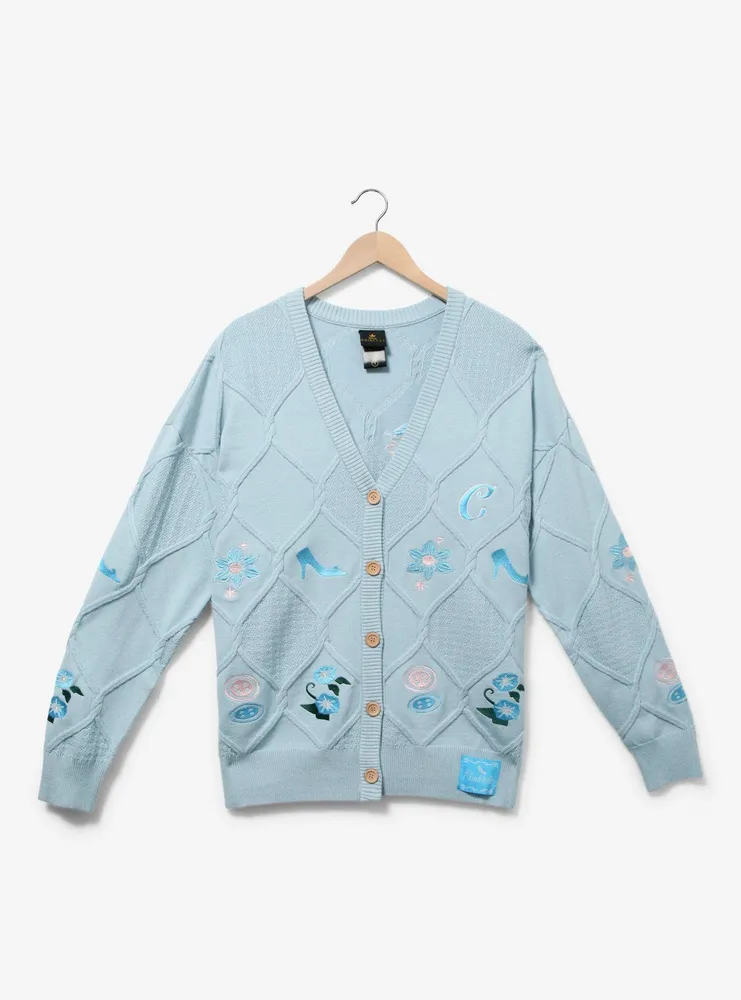 Disney Cinderella Diamond Women's Plus Cardigan - BoxLunch Exclusive