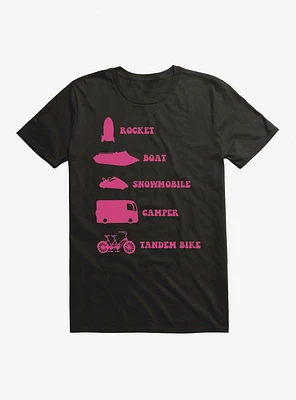 Barbie The Movie Vehicle Playset Silhouettes T-Shirt