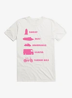 Barbie The Movie Vehicle Playset Silhouettes T-Shirt