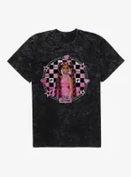 Barbie Extra Doll Pink Glam Chain Mineral Wash T-Shirt