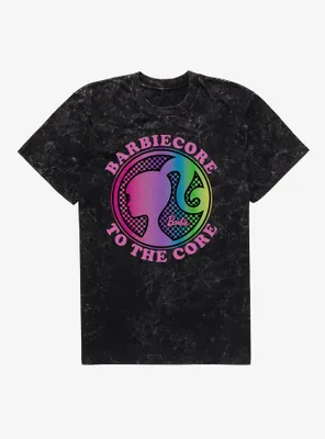 Barbie Barbiecore To The Core Mineral Wash T-Shirt