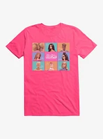 Barbie The Movie Hi Colorblock Friends Squares T-Shirt