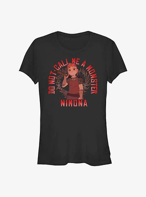 Nimona Not A Monster Girls T-Shirt