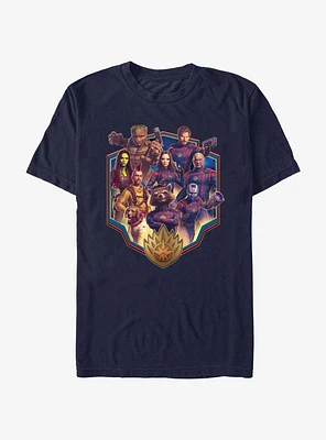 Marvel Guardians of the Galaxy Family Badge Extra Soft T-Shirt