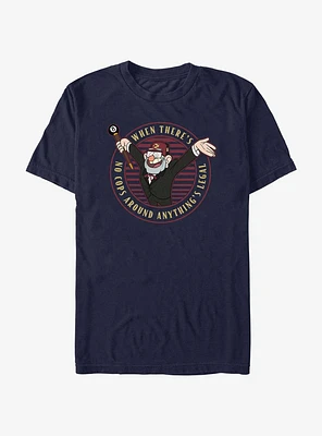 Gravity Falls Stan Anything Is Legal Badge Extra Soft T-Shirt