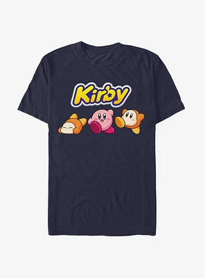 Kirby Waddle Dee and Logo Extra Soft T-Shirt