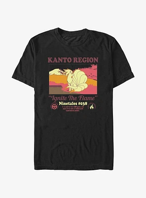 Pokemon Kanto Region Ninetales Poster Extra Soft T-Shirt