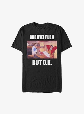 Disney Beauty and the Beast Gaston Weird Flex Meme Extra Soft T-Shirt