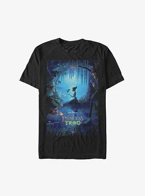 Disney The Princess and Frog Tiana Kiss Poster Extra Soft T-Shirt