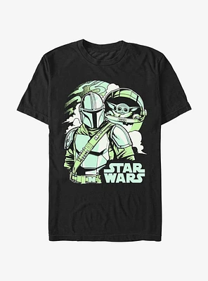 Star Wars The Mandalorian Mando Pop Extra Soft T-Shirt