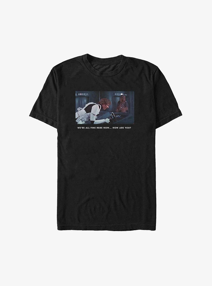 Star Wars How Are You Extra Soft T-Shirt