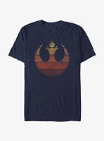 Star Wars Rebel Retro Gradient Extra Soft T-Shirt