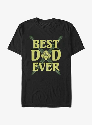 Dungeons & Dragons Best Dad Ever Extra Soft T-Shirt