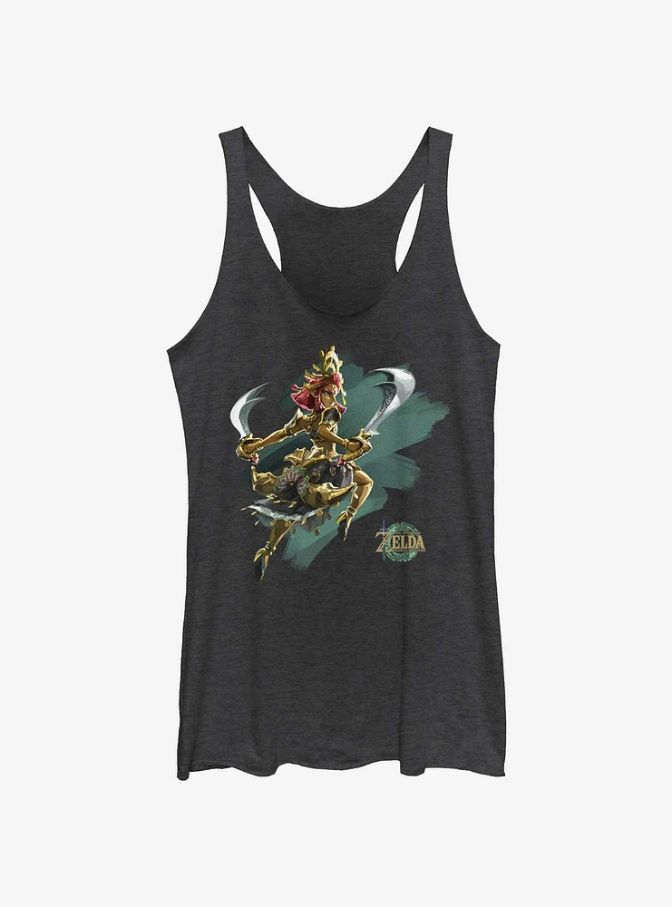 the Legend of Zelda: Tears Kingdom Riju Logo Girls Tank