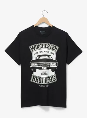 Supernatural Winchester Brothers Women's T-Shirt - BoxLunch Exclusive
