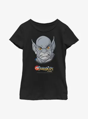 Thundercats Panthro Face Youth Girls T-Shirt