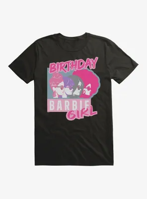 Barbie Birthday Girls Silhouettes T-Shirt