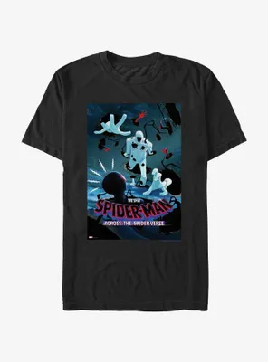 Spider-Man: Across The Spider-Verse Spot Poster T-Shirt