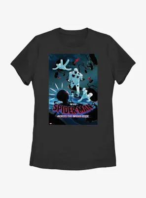 Spider-Man: Across The Spider-Verse Spot Poster Womens T-Shirt