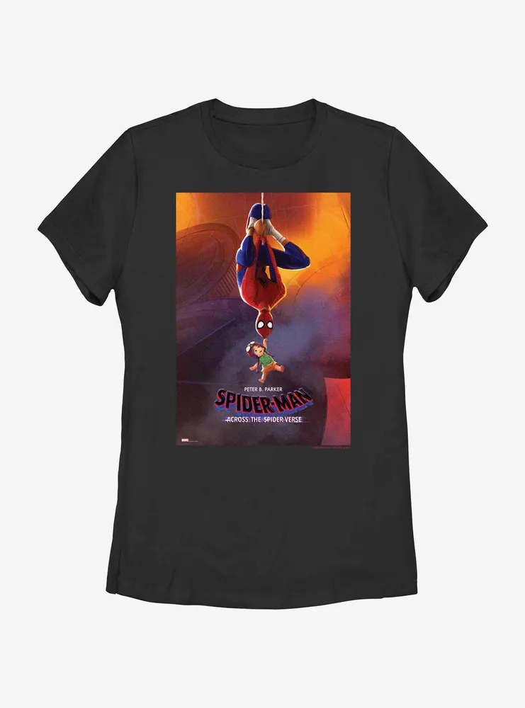 Spider-Man: Across The Spider-Verse Peter B. Parker Poster Womens T-Shirt