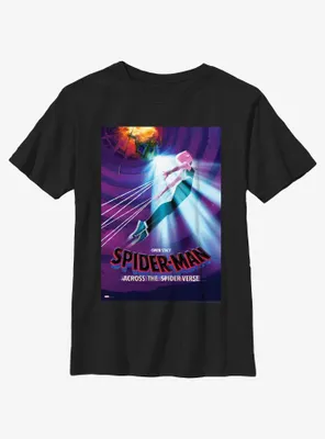 Spider-Man: Across The Spider-Verse Spider-Gwen Poster Youth T-Shirt