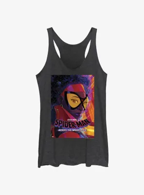 Spider-Man: Across The Spider-Verse Jessica Drew Spider-Woman Poster Womens Tank Top