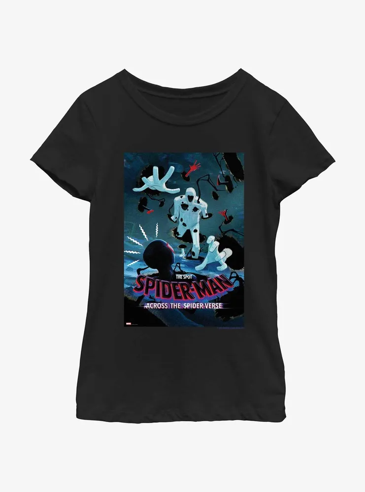 Spider-Man: Across The Spider-Verse Spot Poster Youth Girls T-Shirt