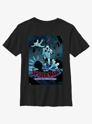 Spider-Man: Across The Spider-Verse Spot Poster Youth T-Shirt