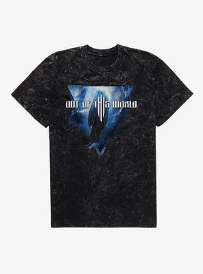 Out Of This World Prism Logo Mineral Wash T-Shirt