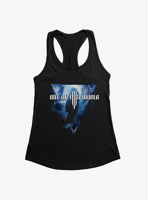 Out Of This World Prism Logo Girls Tank