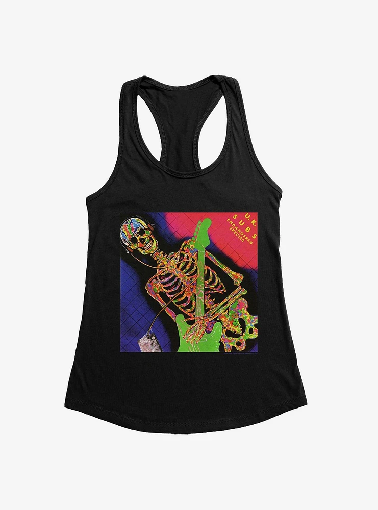 UK Subs Endangered Species Girls Tank