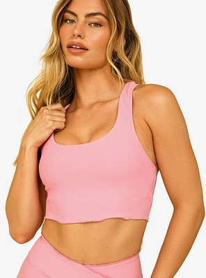 Dippin' Daisy's Serenity Sports Bra Tropical Punch Pink