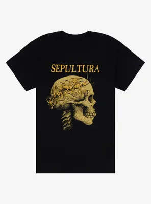 Sepultura Skull Crown Girls T-Shirt