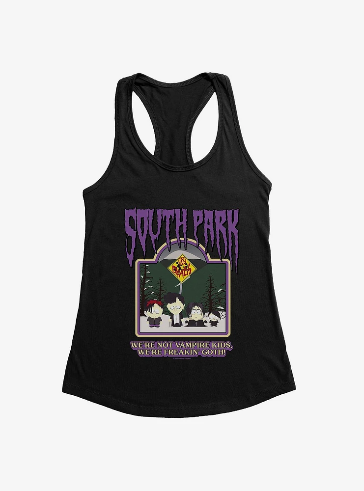 South Park We're Freakin Goth! Girls Tank