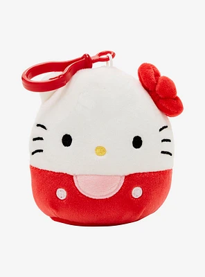 Squishmallows Sanrio Hello Kitty 3 Inch Plush Bag Clip