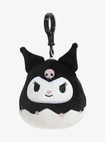 Squishmallows Sanrio Kuromi 3 Inch Plush Bag Clip