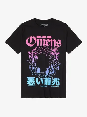 Bad Omens Thorn Crown Boyfriend Fit Girls T-Shirt