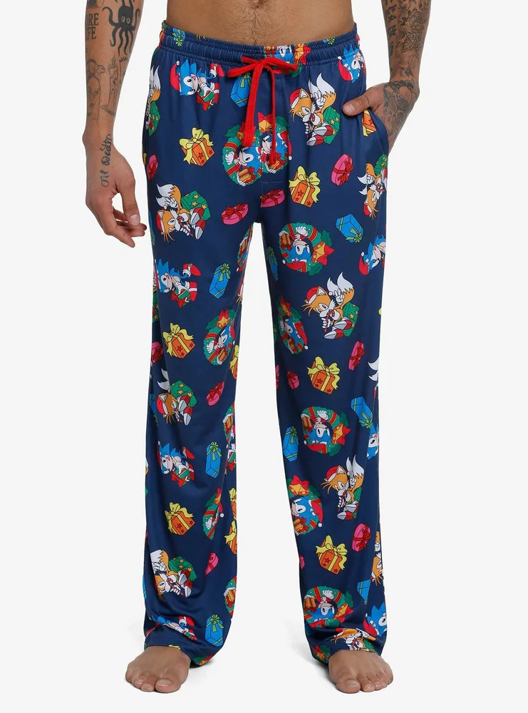 Men's Spongebob Christmas Fleece Pajama Pants
