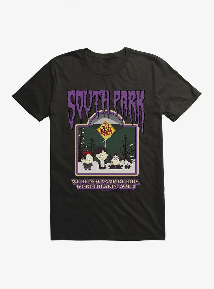 South Park We're Freakin Goth! T-Shirt