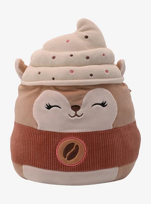 Squishmallows Reza the Latte Squirrel 8 Inch Plush