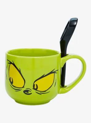  Dr. Seuss Grinch Sculpted Ceramic Mug : Home & Kitchen
