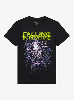 Falling Reverse I'm Venomous Boyfriend Fit Girls T-Shirt